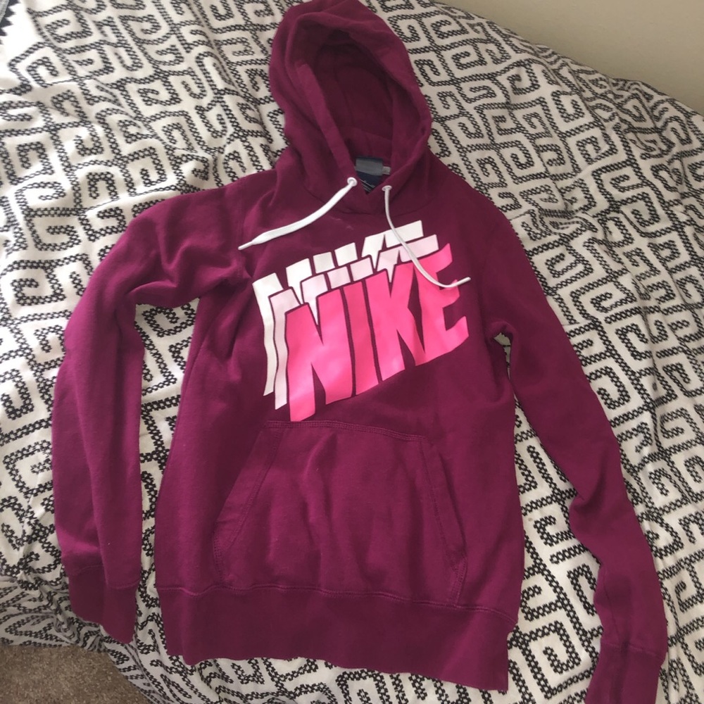 Pink Nike Hoodie. Rare! No longer sold :)